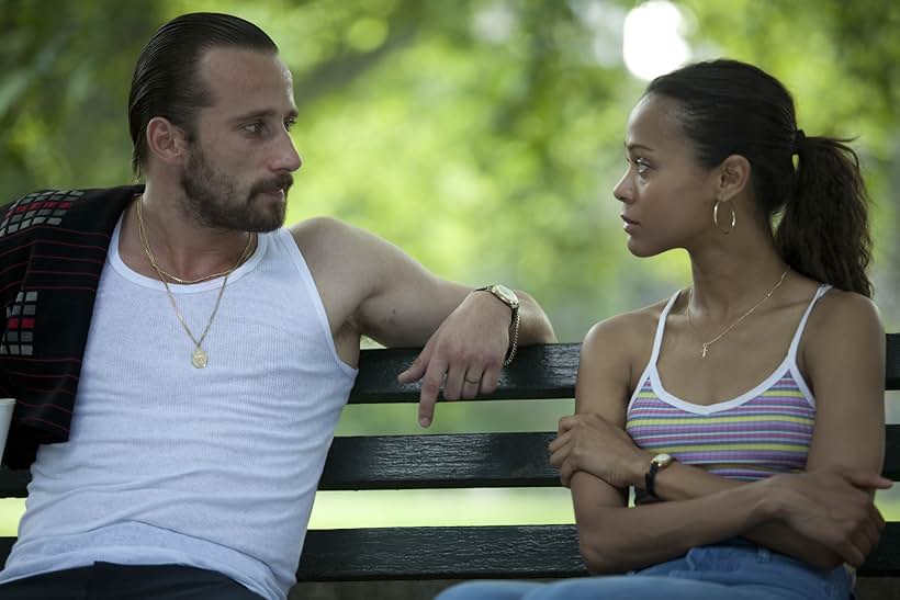 Zoe Saldana and Matthias Schoenaerts in Blood Ties (2013)