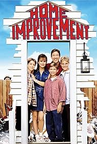 Tim Allen, Jonathan Taylor Thomas, Patricia Richardson, Zachery Ty Bryan, Earl Hindman, and Taran Noah Smith in Home Improvement (1991)