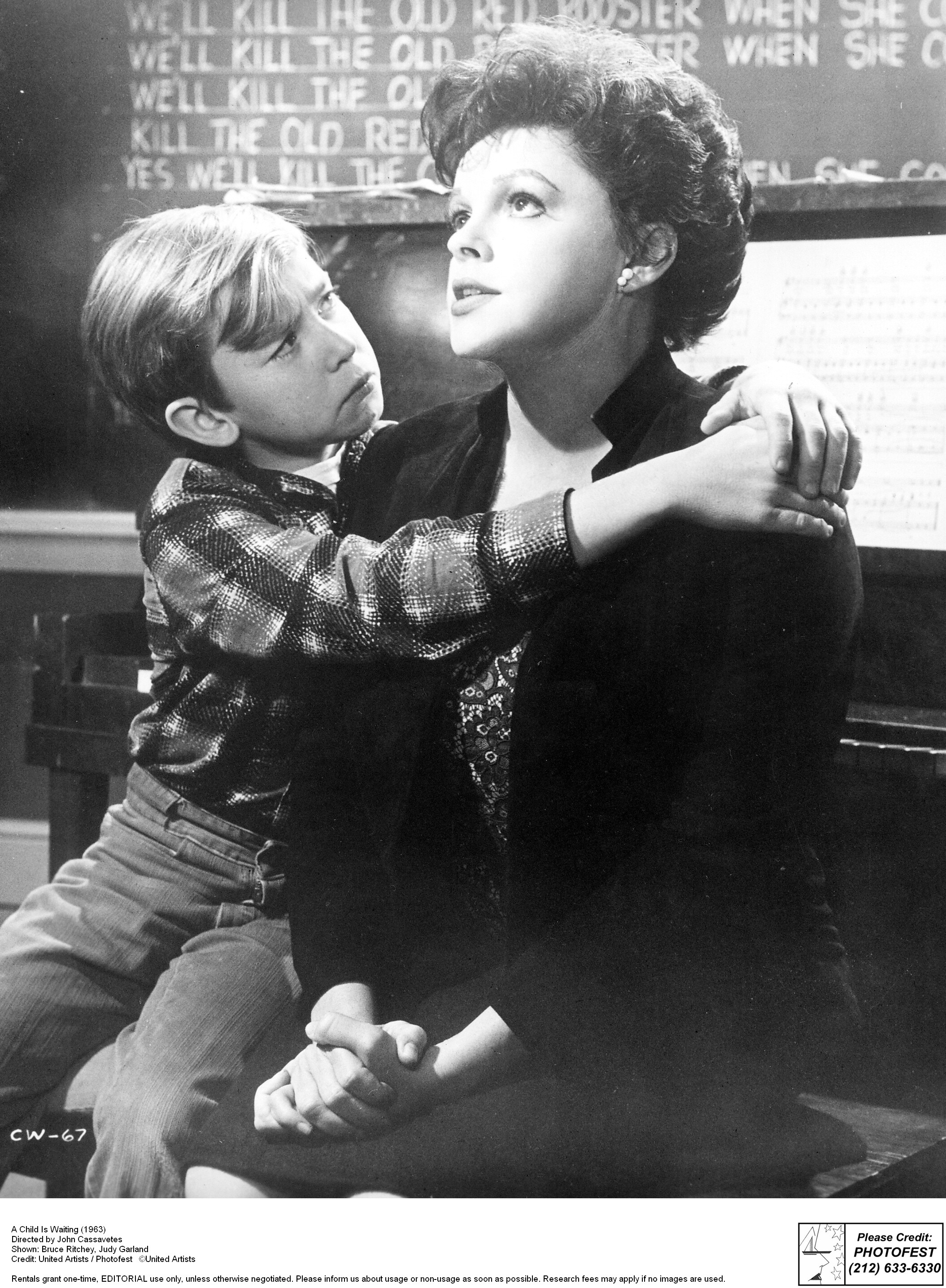 Judy Garland and Bruce Ritchey in A Child Is Waiting (1963)