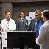 Laurence Fishburne, Mads Mikkelsen, Scott Thompson, Aaron Abrams, and Hettienne Park in Hannibal (2013)