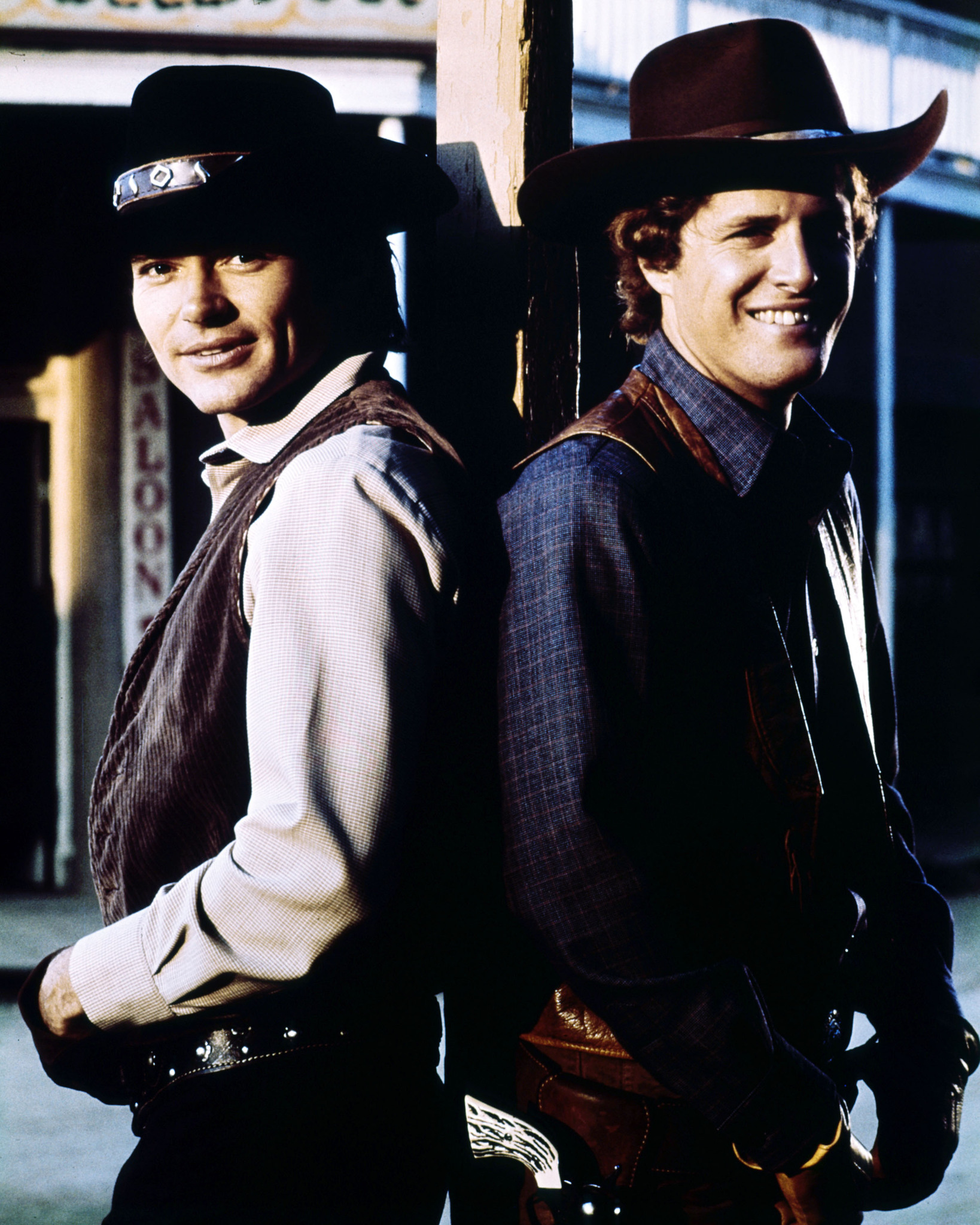 Pete Duel and Ben Murphy in Alias Smith and Jones (1971)