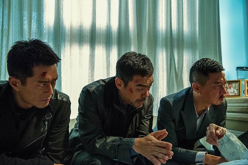 Nick Cheung, Louis Koo, and Ching Wan Lau in The White Storm (2013)