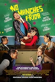 Adal Ramones, Martha Higareda, Omar Chaparro, and Fernanda Castillo in No Manches Frida (2016)