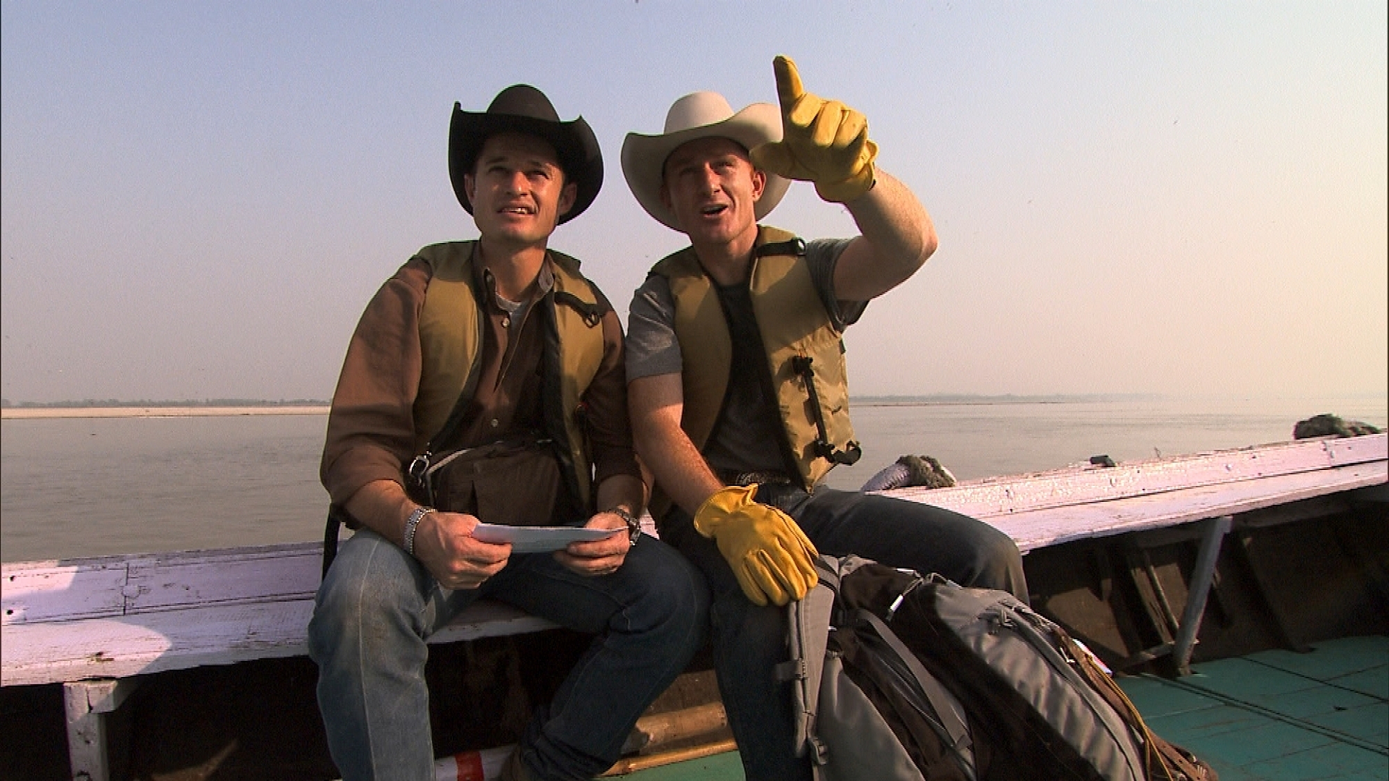 Cord McCoy and Jet McCoy in The Amazing Race (2001)