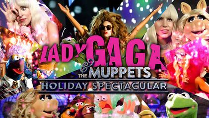 The Muppets and Lady Gaga in Lady Gaga & the Muppets' Holiday Spectacular (2013)