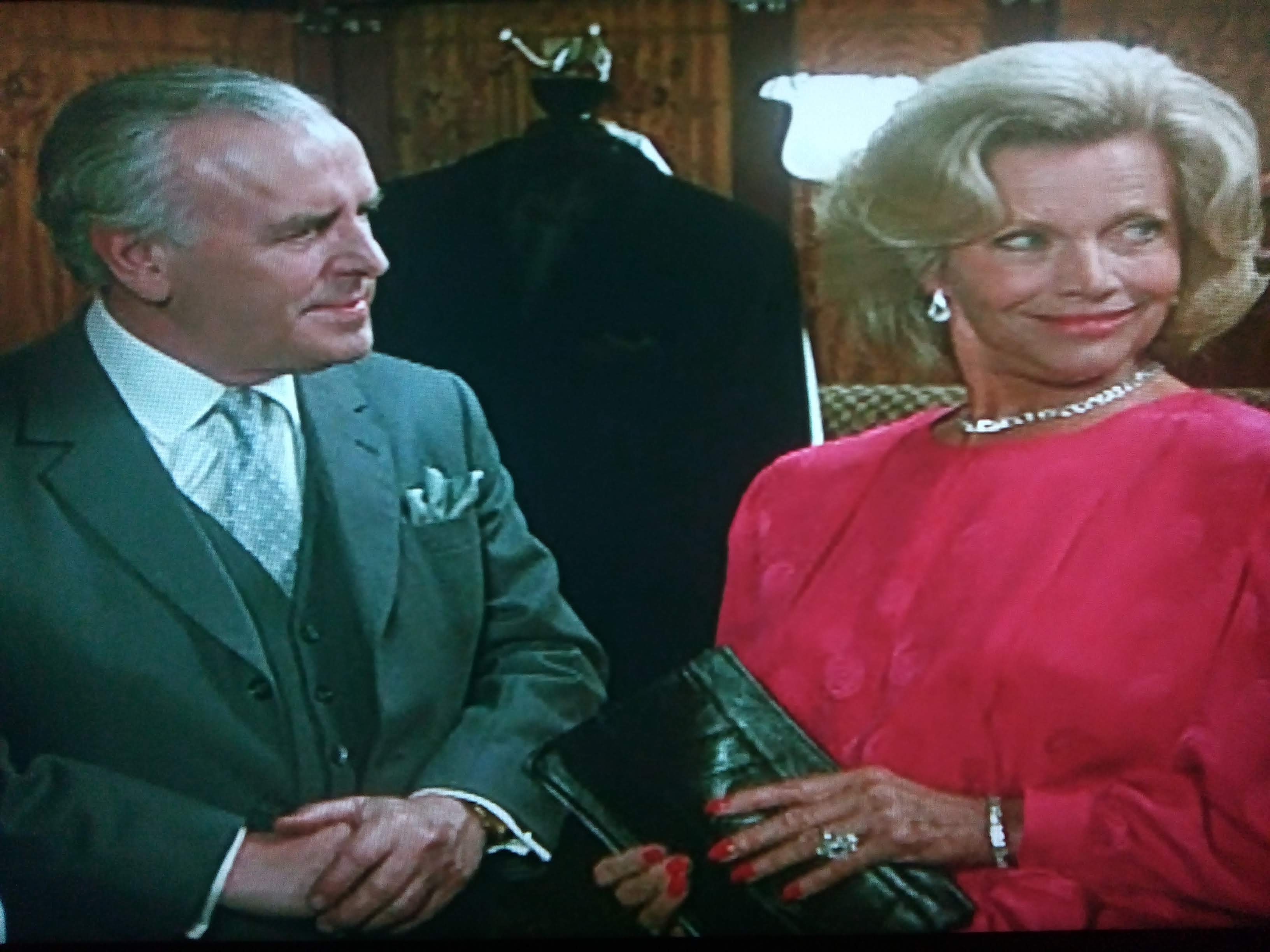 Honor Blackman and George Cole in Minder (1979)