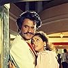 Nagma and Rajinikanth in Baasha (1995)