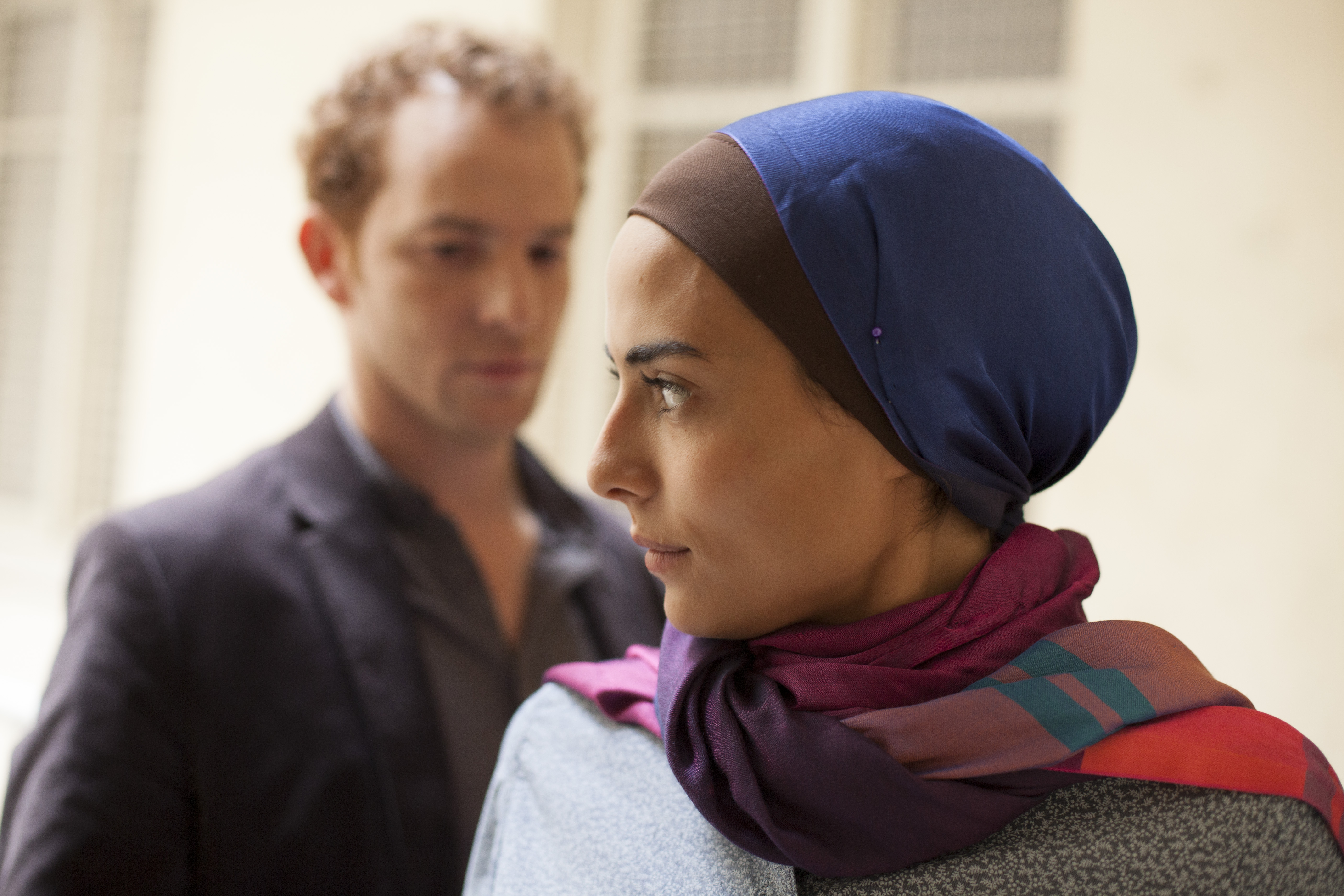 Malik Zidi and Nailia Harzoune in Made in France (2015)