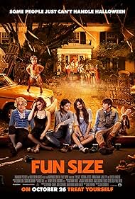 Chelsea Handler, Victoria Justice, Josh Pence, Thomas McDonell, Thomas Mann, Jackson Nicoll, and Jane Levy in Fun Size (2012)