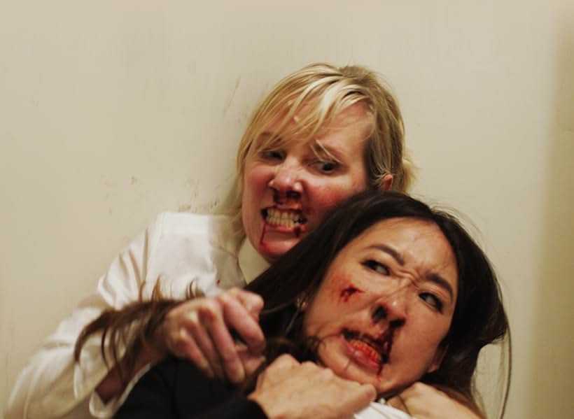 Anne Heche and Sandra Oh in Catfight (2016)