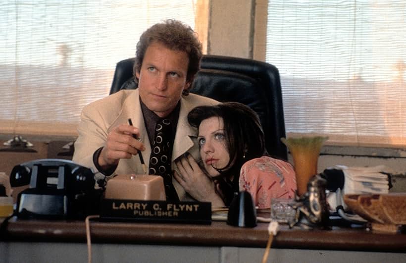 Woody Harrelson and Courtney Love in The People vs. Larry Flynt (1996)