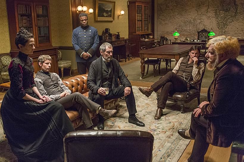 Timothy Dalton, Josh Hartnett, Simon Russell Beale, Danny Sapani, Eva Green, and Harry Treadaway in Penny Dreadful (2014)