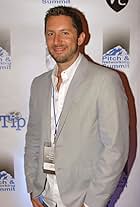 Producer Mark Hefti (Lumiere Media) attends the Ink Tip Pitch & Networking Summit in LA.