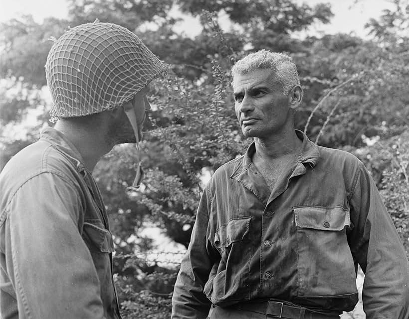 Jeff Chandler and Ty Hardin in Merrill's Marauders (1962)