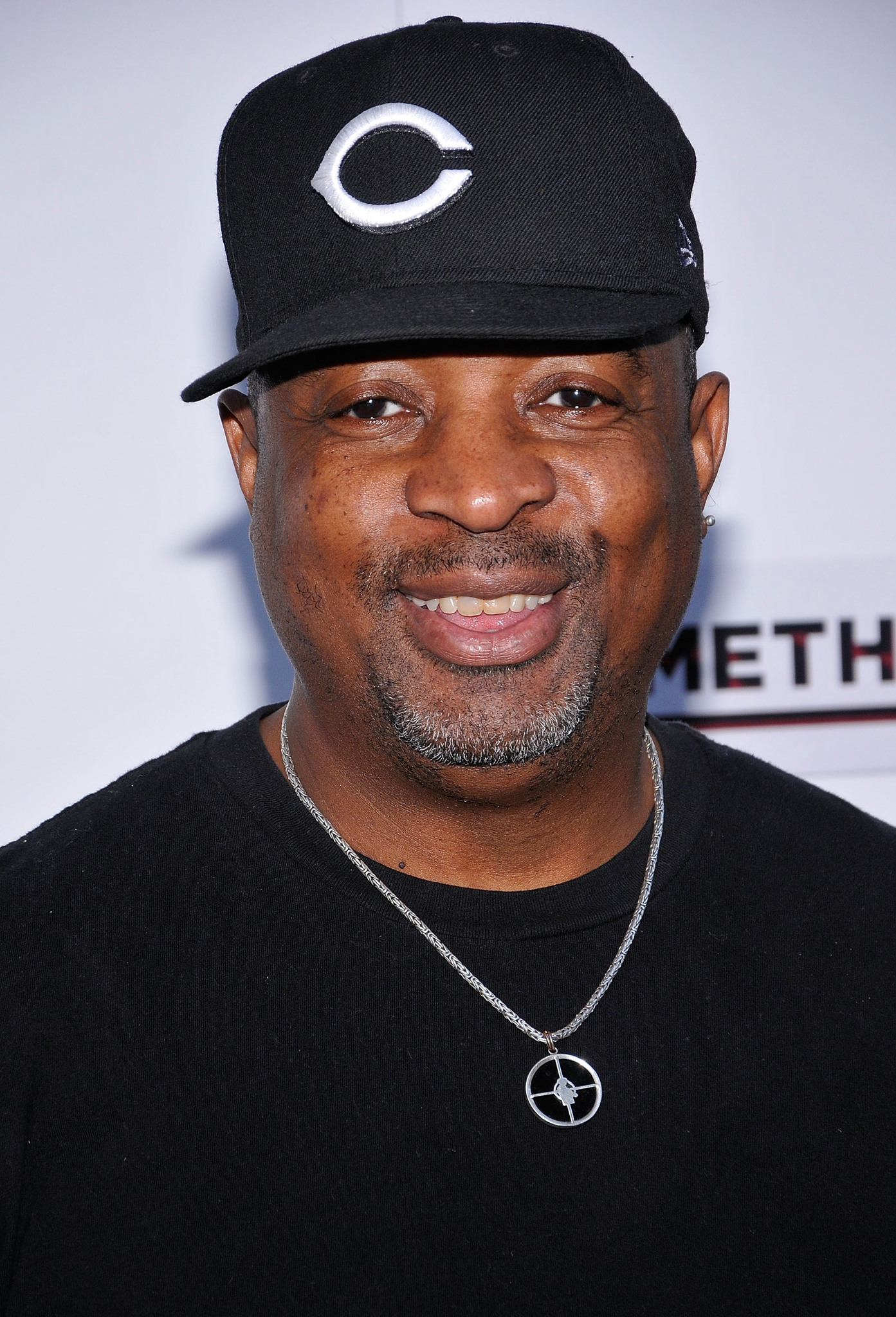 Chuck D at an event for Something from Nothing: The Art of Rap (2012)