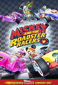 Bill Farmer, Tress MacNeille, Russi Taylor, Daniel Ross, and Bret Iwan in Mickey and the Roadster Racers (2017)