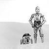 Anthony Daniels and Kenny Baker in Star Wars (1977)