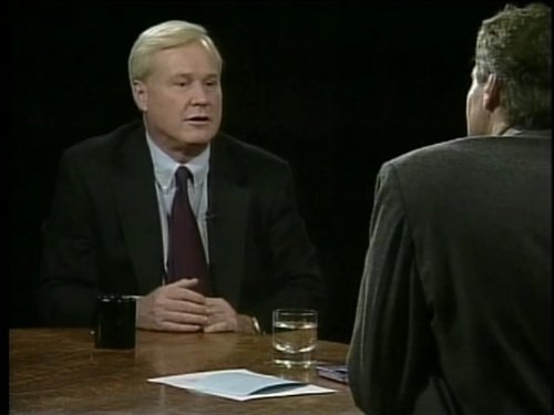 Chris Matthews in Charlie Rose (1991)