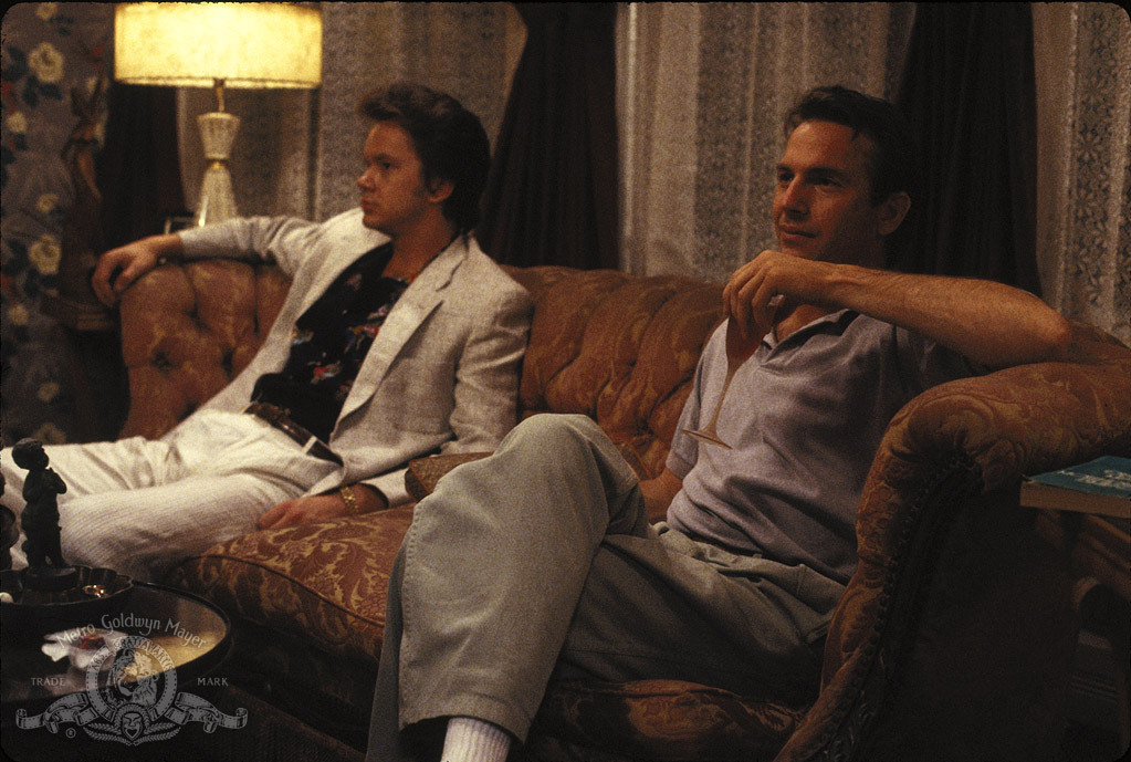 Kevin Costner and Tim Robbins in Bull Durham (1988)