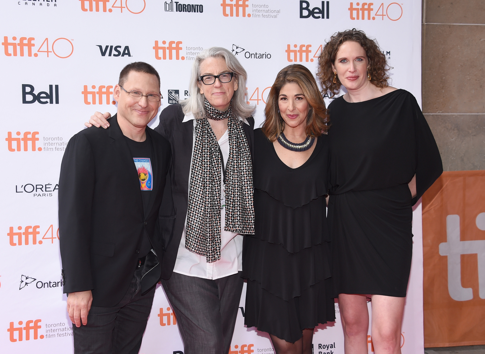 Joslyn Barnes, Naomi Klein, Avi Lewis, and Katie McKenna at an event for This Changes Everything (2015)