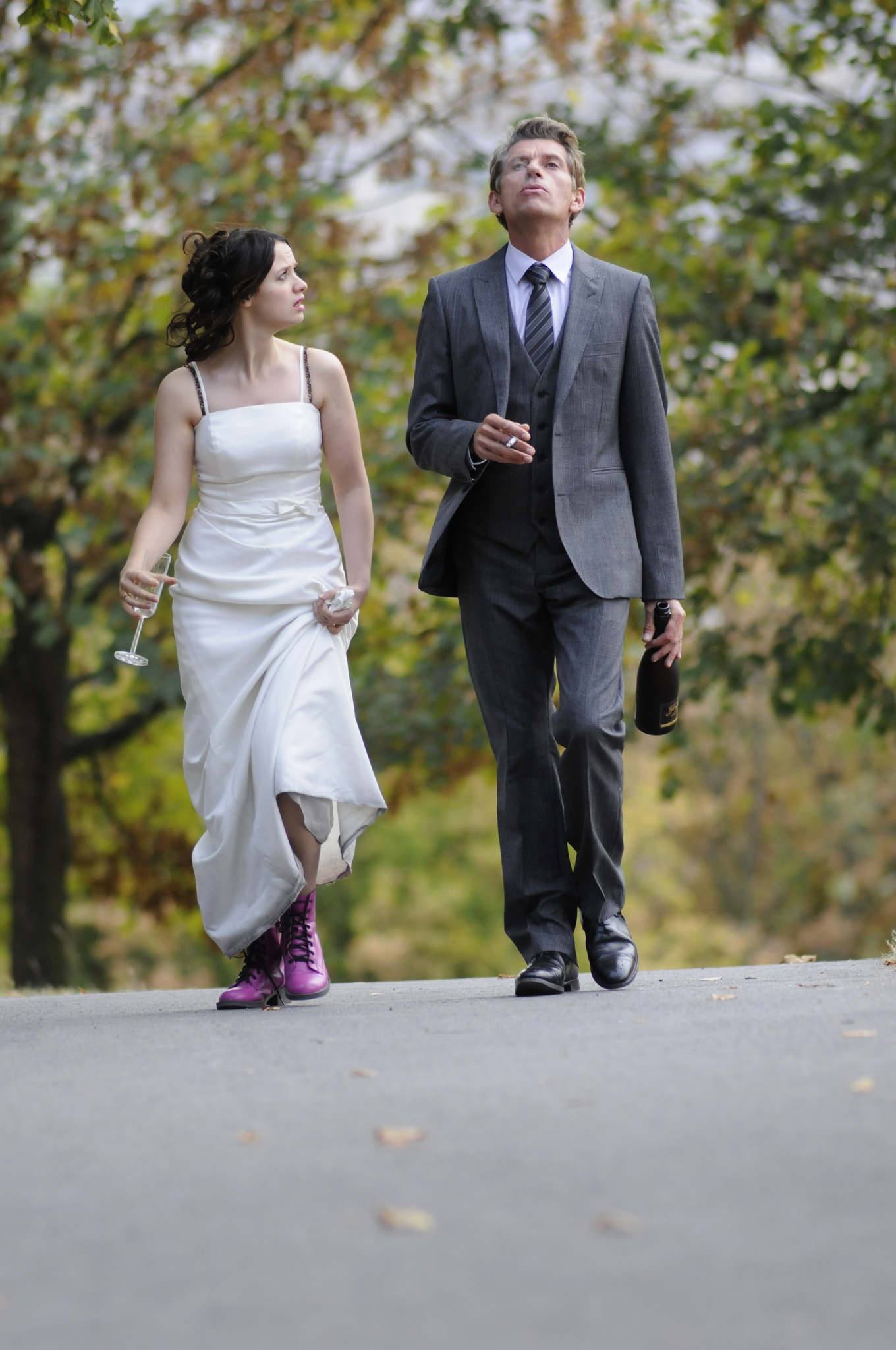 Jacques Gamblin and Sara Forestier in The Names of Love (2010)