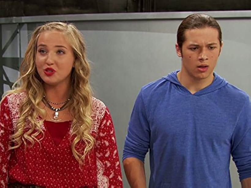 Leo Howard and Veronica Dunne in Kickin' It (2011)