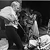 Laurence Olivier, Peter Cushing, and Terence Morgan in Hamlet (1948)