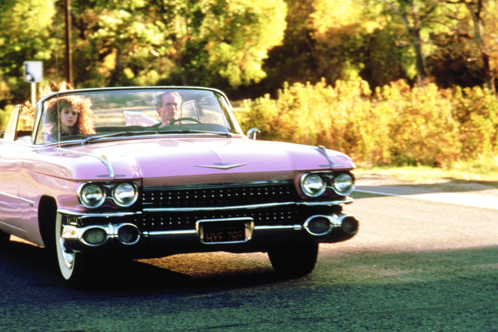 Clint Eastwood and Bernadette Peters in Pink Cadillac (1989)