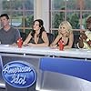 Kristin Chenoweth, Simon Cowell, Randy Jackson, and Kara DioGuardi in American Idol: The Search for a Superstar (2002)