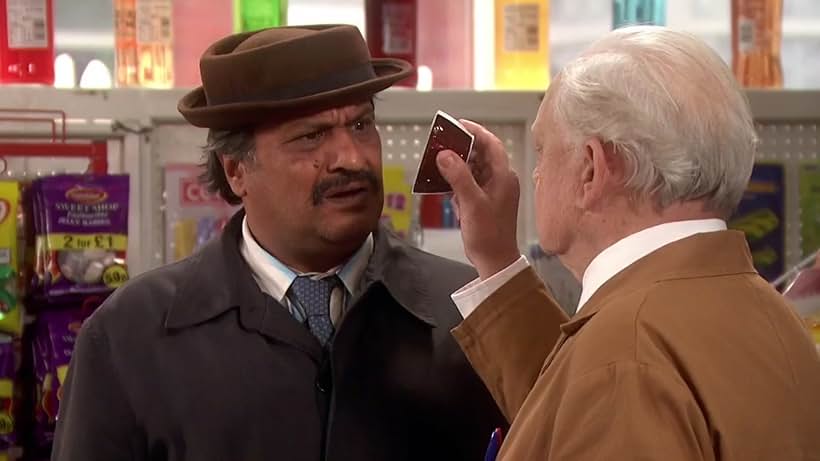 Kulvinder Ghir and David Jason in Still Open All Hours (2013)