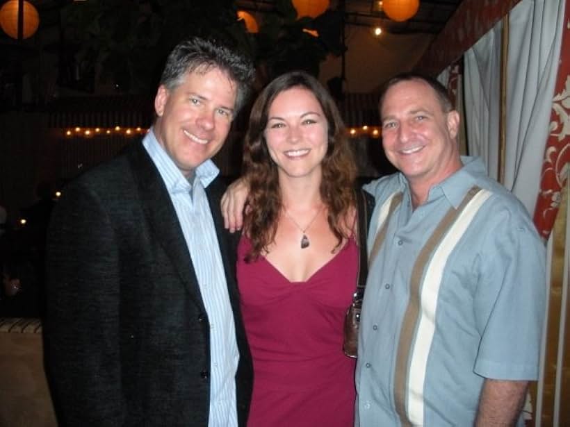 Heather Gornall with Graeme Finlayson and Gary Klavans at premiere of Diamond Confidential.