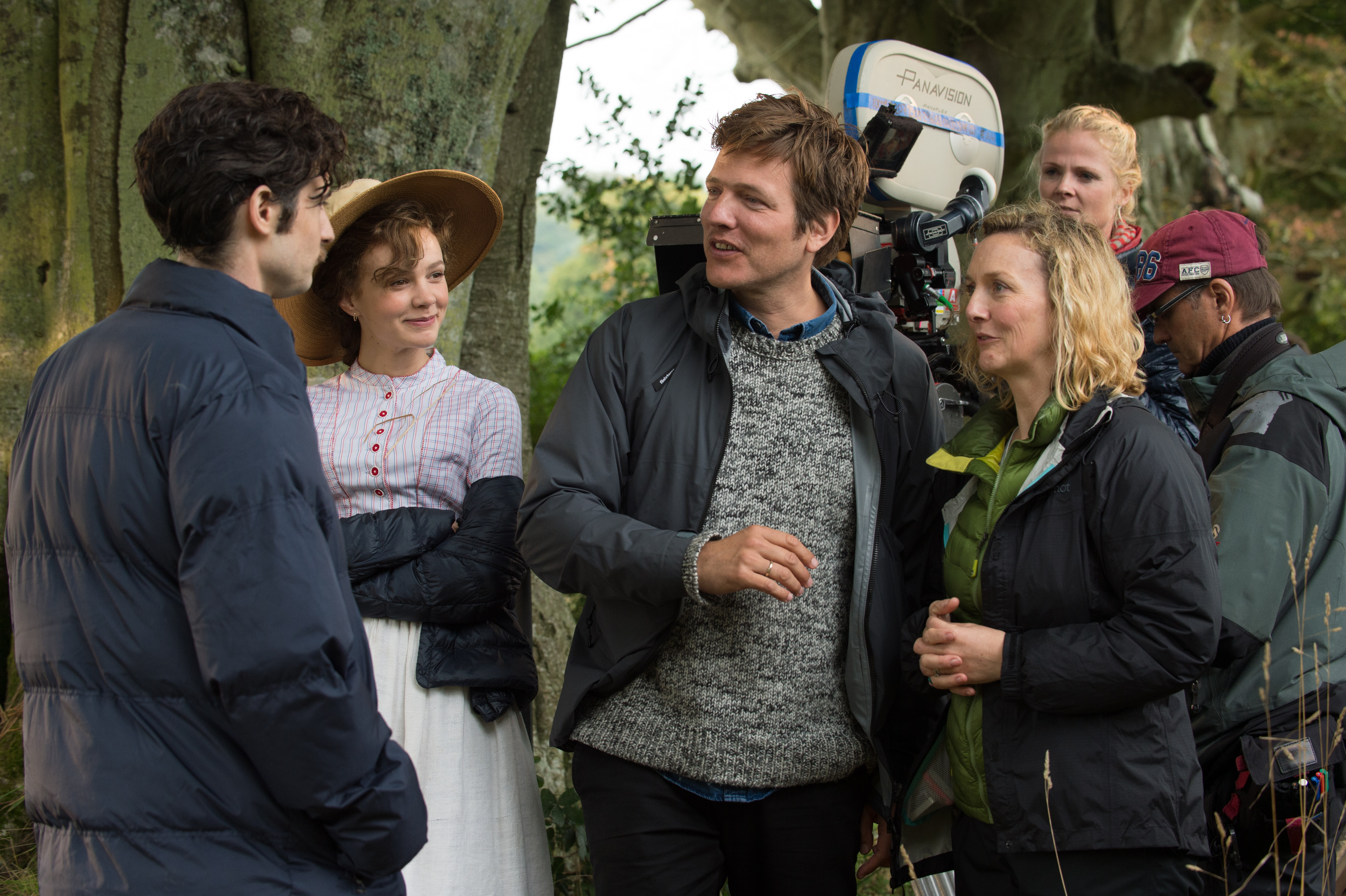 Thomas Vinterberg and Carey Mulligan in Far from the Madding Crowd (2015)