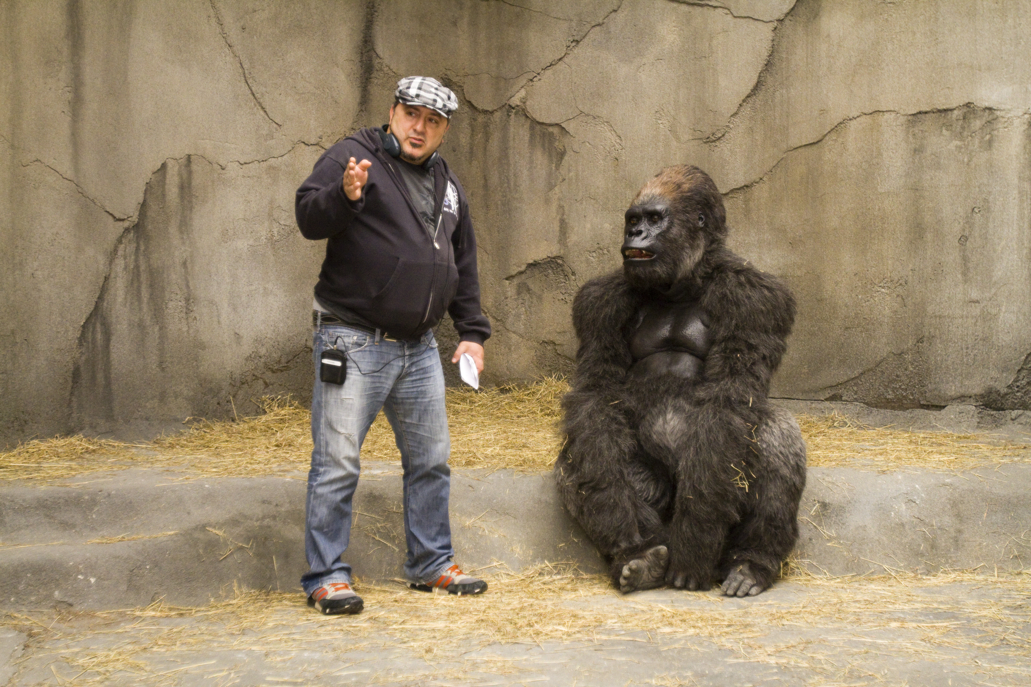 Frank Coraci and Tom Woodruff Jr. in Zookeeper (2011)