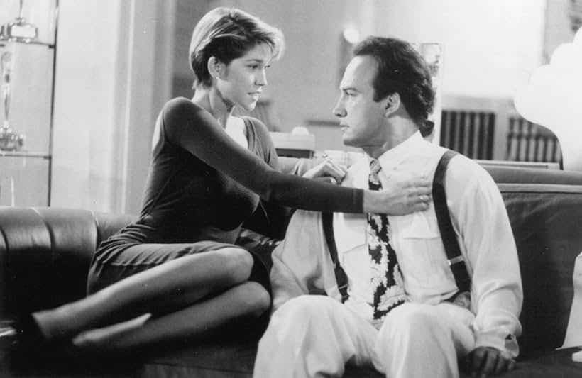 Jim Belushi and Loryn Locklin in Taking Care of Business (1990)