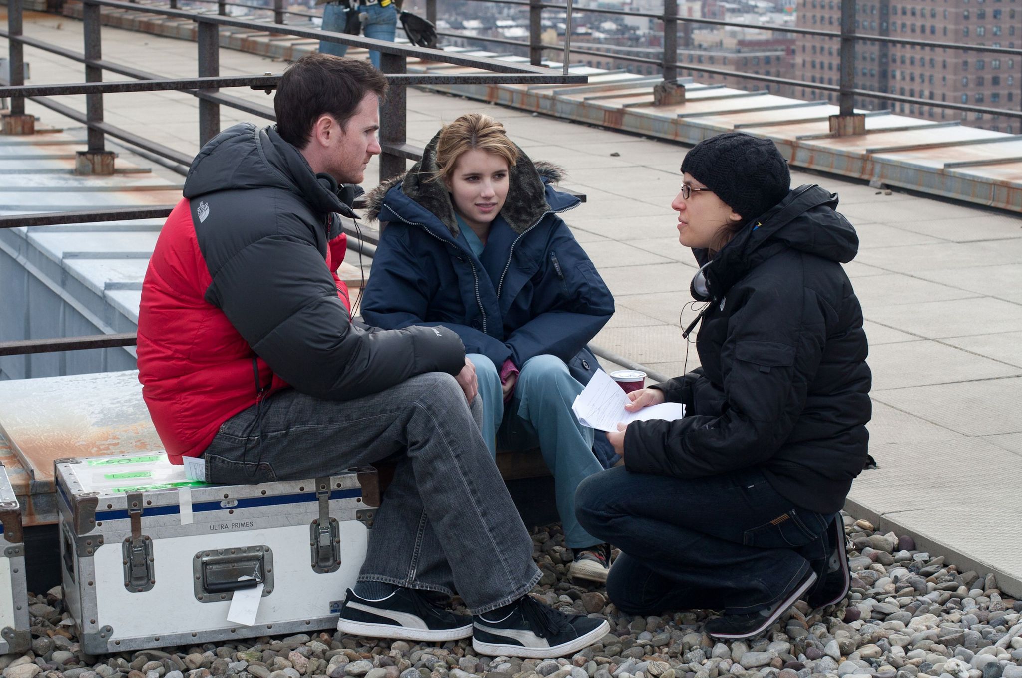 Ryan Fleck, Emma Roberts, and Anna Boden in It's Kind of a Funny Story (2010)