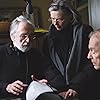 Jean-Louis Trintignant, Michael Haneke, and Emmanuelle Riva in Amour (2012)