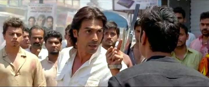 Ajay Devgn and Arjun Rampal in Satyagraha (2013)