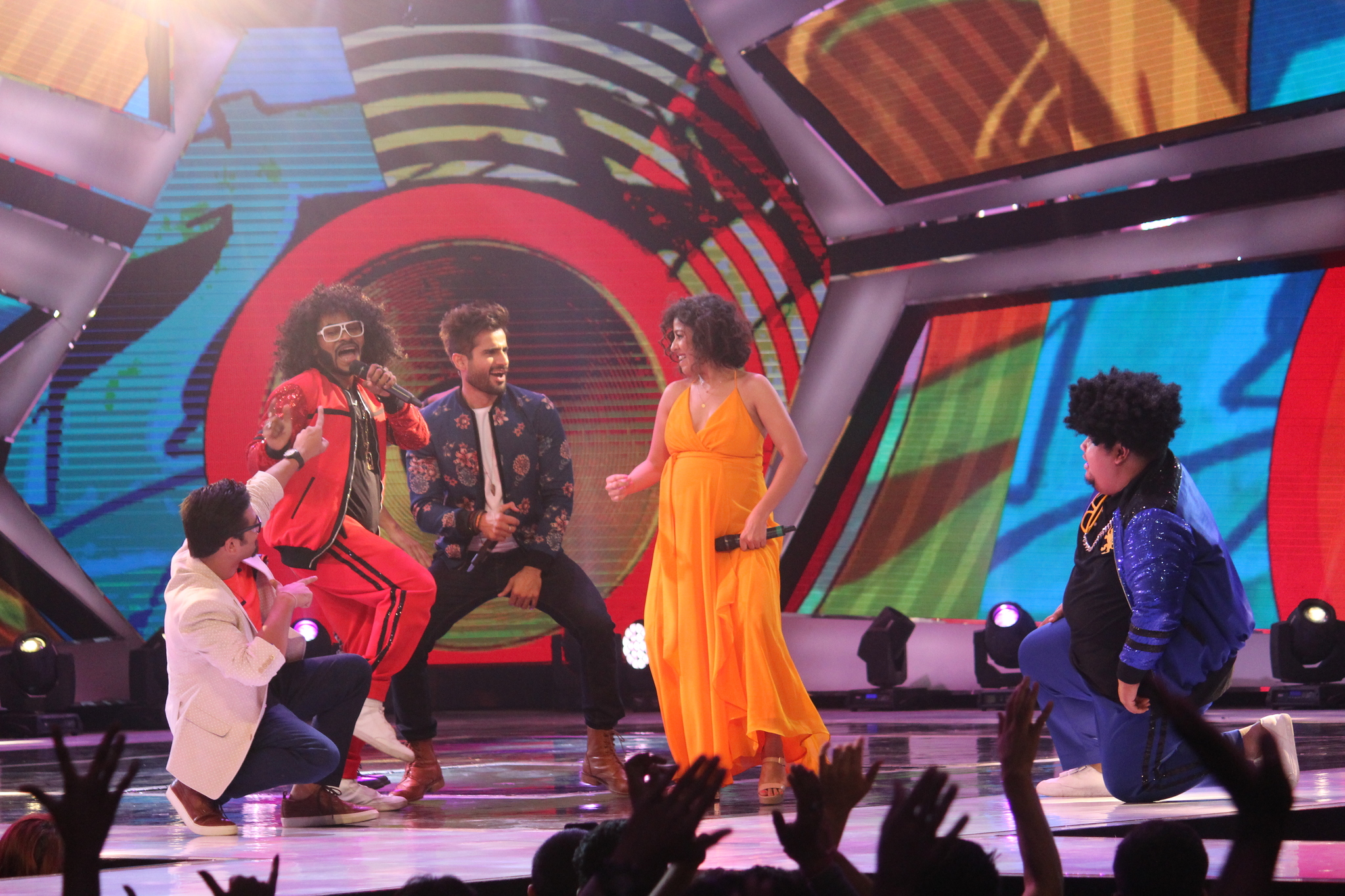 Sunidhi Chauhan, Amit Trivedi, and Karan Tacker in Performances