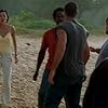 Matthew Fox, Jorge Garcia, Yunjin Kim, and Harold Perrineau in Lost (2004)