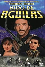 Fernando Almada, Jaime Fernández, Dacia González, Jorge Martínez de Hoyos, and José Elías Moreno in Nido de águilas (1965)