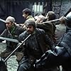 Keith Allen, Gordon Kennedy, Harry Lloyd, Sam Troughton, Joe Armstrong, and Jonas Armstrong in Robin Hood (2006)