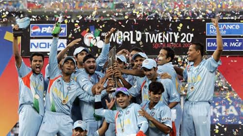 Robin Uthappa, Harbhajan Singh, Yuvraj Singh, Mahendra Singh Dhoni, R.P. Singh, Virender Sehwag, Rohit Sharma, India National Cricket Team, S. Sreesanth, and Gautam Gambhir in 2007 ICC World Twenty20 (2007)