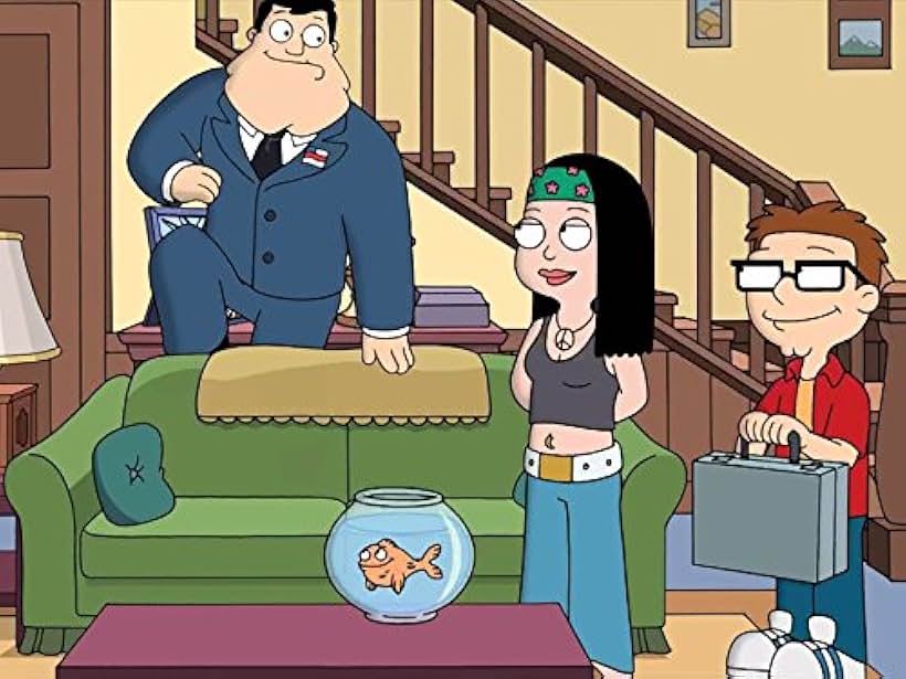 Dee Bradley Baker, Scott Grimes, Seth MacFarlane, and Rachael MacFarlane in American Dad! (2005)