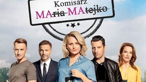 Wojciech Zielinski, Anna Dereszowska, Jakub Wesolowski, Paulina Chrusciel, and Krystian Wieczorek in Komisarz mama (2021)