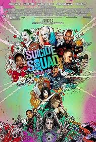 Will Smith, Jared Leto, Adewale Akinnuoye-Agbaje, Adam Beach, Viola Davis, Jay Hernandez, Joel Kinnaman, Jai Courtney, Margot Robbie, Cara Delevingne, and Karen Fukuhara in Suicide Squad (2016)