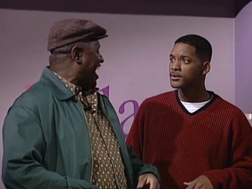 Will Smith and George Wallace in The Fresh Prince of Bel-Air (1990)