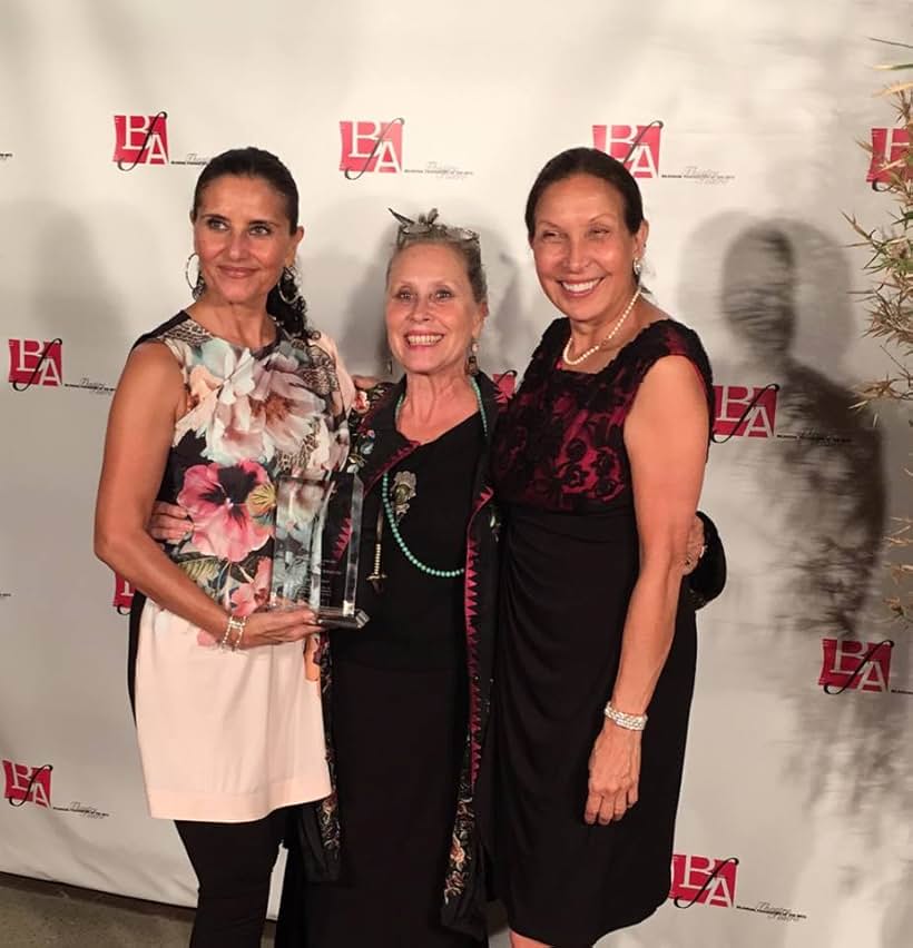 Director/Actress Denise Blasor with Flamenco Master Maria Bermudez and Opera Chanteuse, Suzanna Guzman