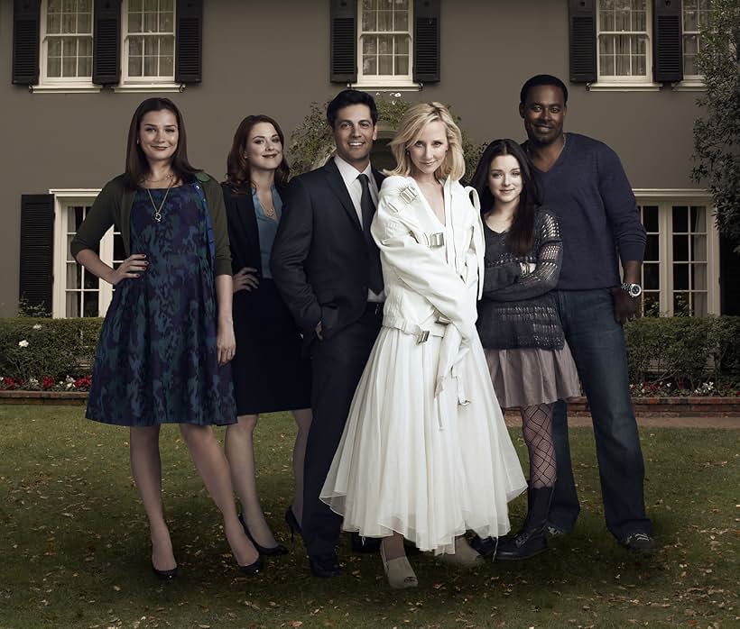 Anne Heche, Heather Burns, Michael Landes, Lamman Rucker, Alexandra Breckenridge, and Madison Davenport in Save Me (2013)