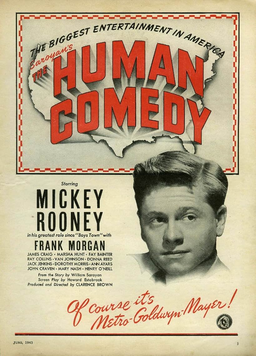 Mickey Rooney in The Human Comedy (1943)