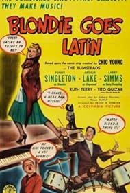 Arthur Lake, Larry Simms, and Penny Singleton in Blondie Goes Latin (1941)